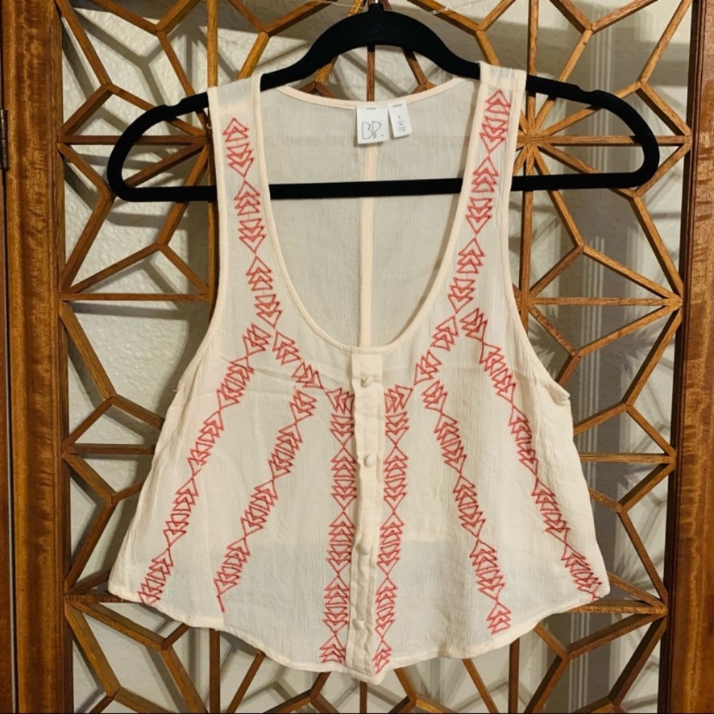BP crop top tank top